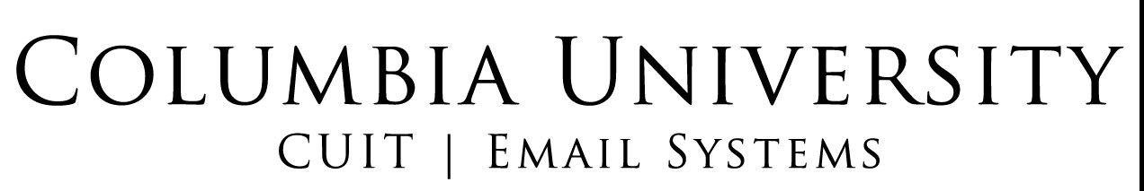 Columbia University Email Systems logo