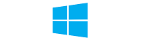Microsoft logo (blue window with white panes)