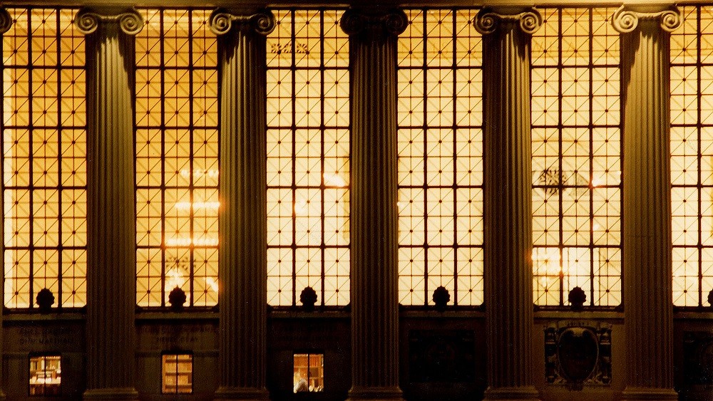 Butler Library columns