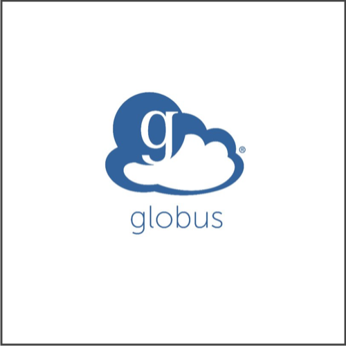 Globus logo: G inside a blue cloud