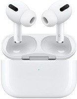 Image of white AirPods Pro with case 