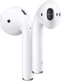 AirPods with Wireless Charging Case ($199) Image of white AirPods with Wireless Charging Case