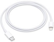 Image of white USB-C to Lightning Cable