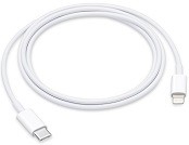 USB-C to Lightning Cable 1m ($19) 2m ($35) Image of white USB-C to Lightning Cable