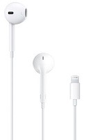 Image of white Earpods with mic to Lighting 