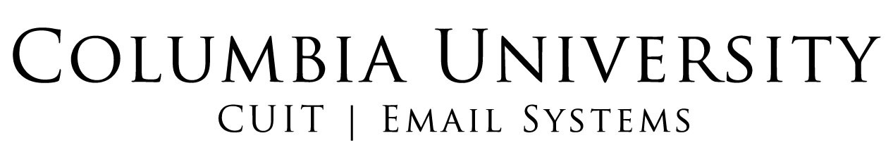 Columbia University Email Systems logo