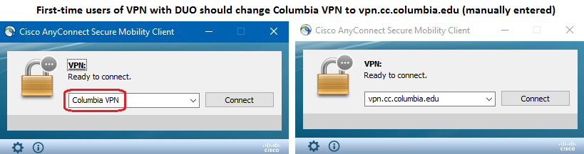 Update "Columbia VPN" to "vpn.cc.columbia.edu" Update "Columbia VPN" to "vpn.cc.columbia.edu"