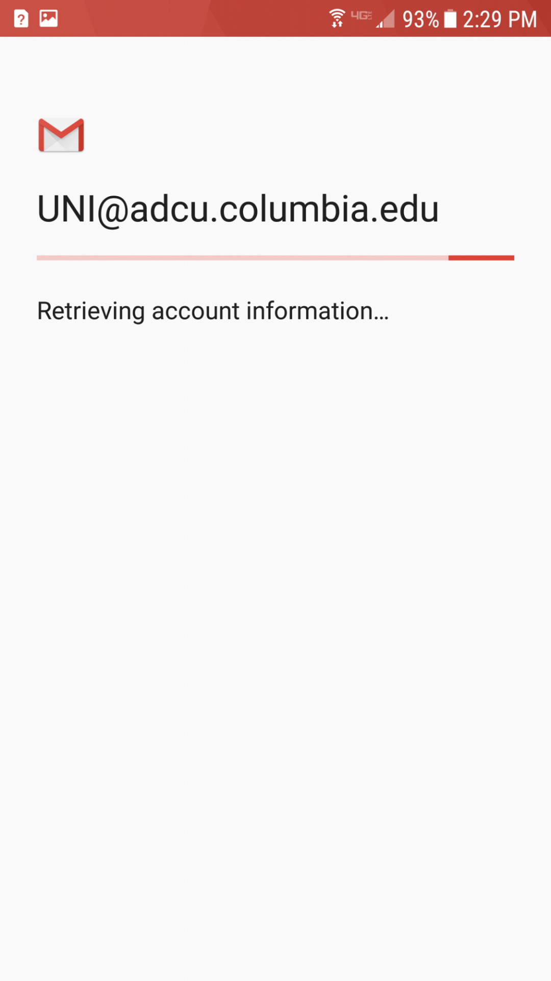 Retrieving account information
