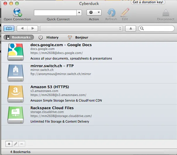 Cyberduck 4.2.1