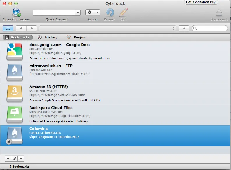 Cyberduck 4.2.1