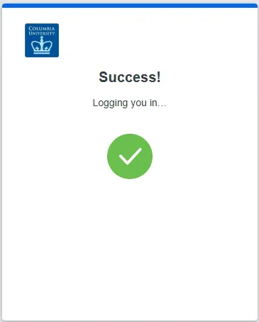 Success!