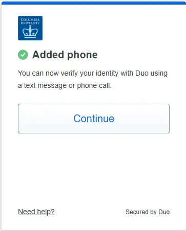 Added phone