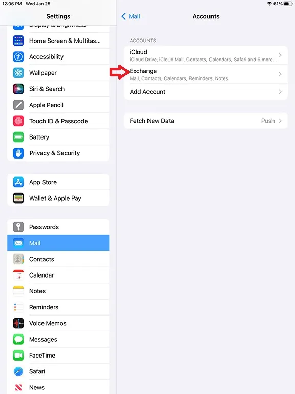 10. Click 'Done' and go back to 'Settings'. 