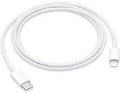 Image of white USB-C to Lightning Cable