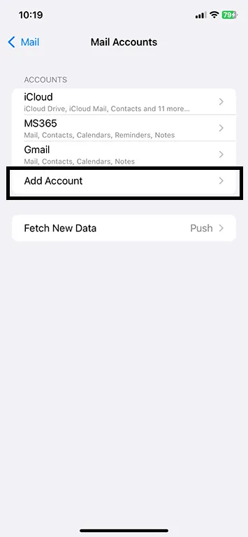Add Account